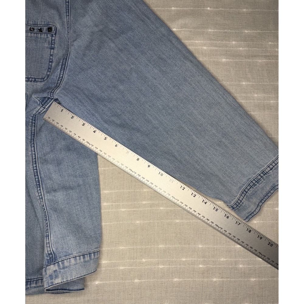 Catherines Liz & Me Denim Casual Jacket Plus Size 4X (30/ 32W) - Picture 4 of 6